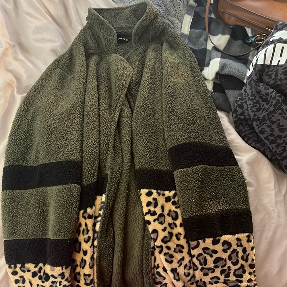 SHEIN printed cardigan